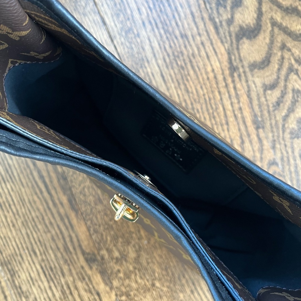 Monogram Brown & Black Handbag - Picture 9 of 11
